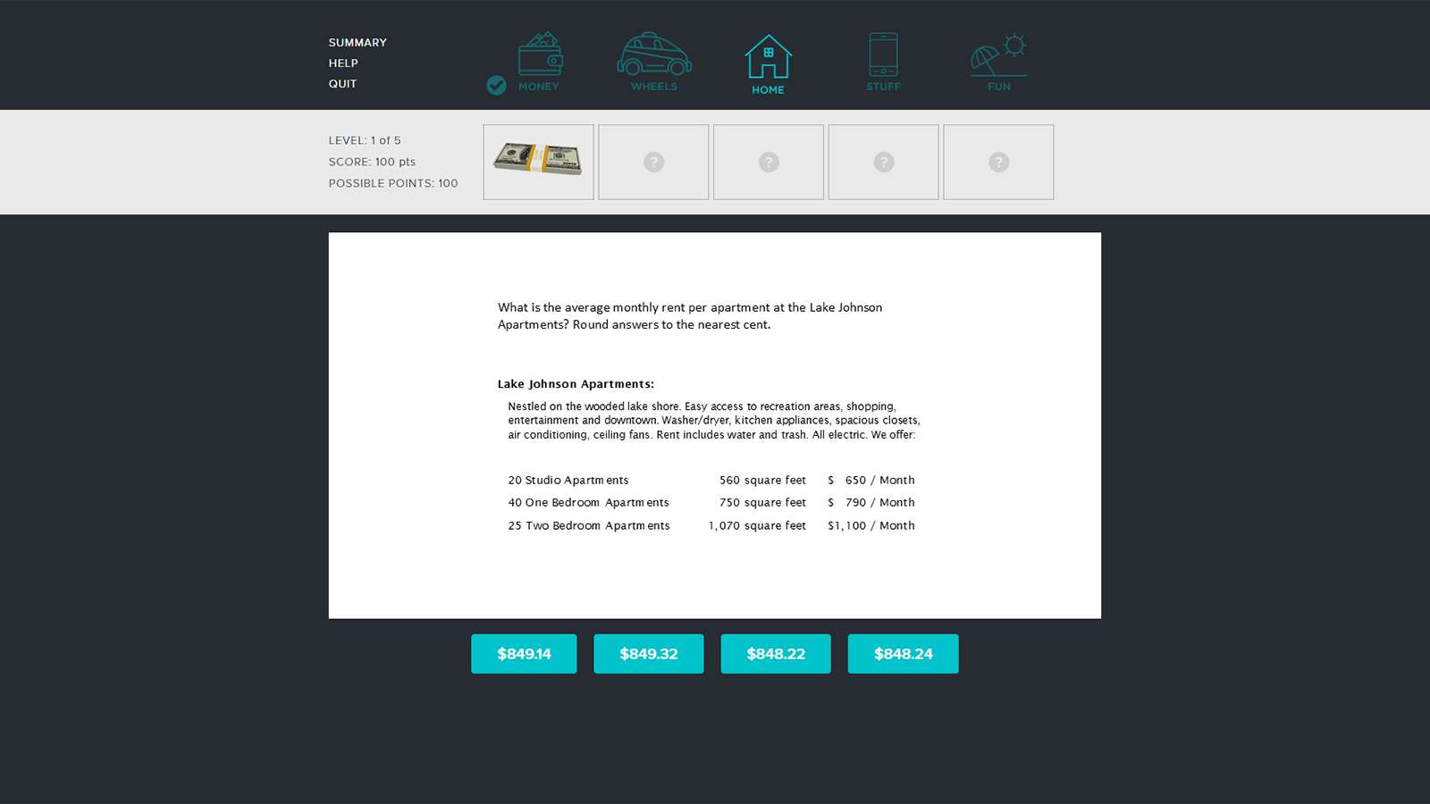 get rich with math screenshot