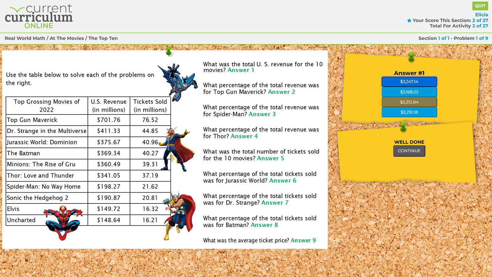 Current Curriculum Collection