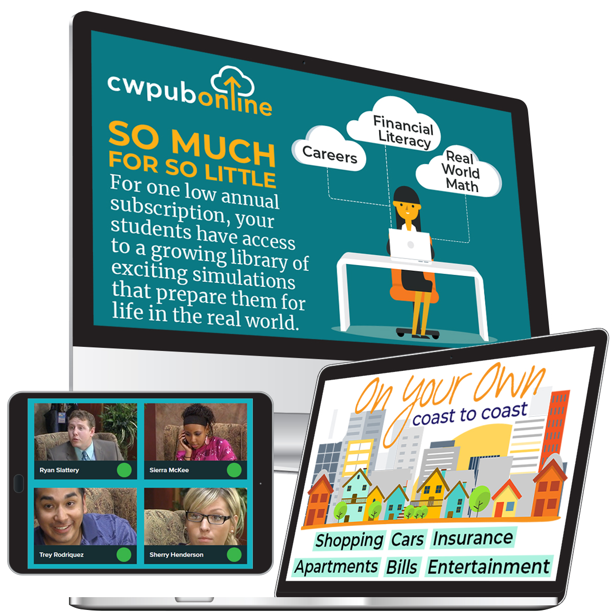 cwpub on computers and tablet